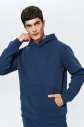 Erkek Carbon 3 İplik Şardonlu Fleece Yumuşak Fırçalı Kapişonlu Oversize Sweatshirt | 9799 - 1