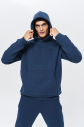 Erkek Carbon 3 İplik Şardonlu Fleece Yumuşak Fırçalı Kapişonlu Oversize Sweatshirt | 9799 - 2