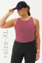 Kadın Plum Bisiklet Yaka Toparlayıcı Spor Ve Günlük Destekli Crop Top Body Bra | 9209 - 4